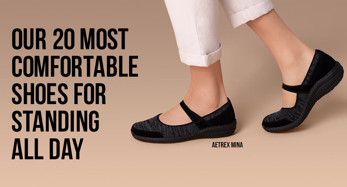 Best 20 Comfortable Shoes For Standing All Day Lucky Feet Shoes