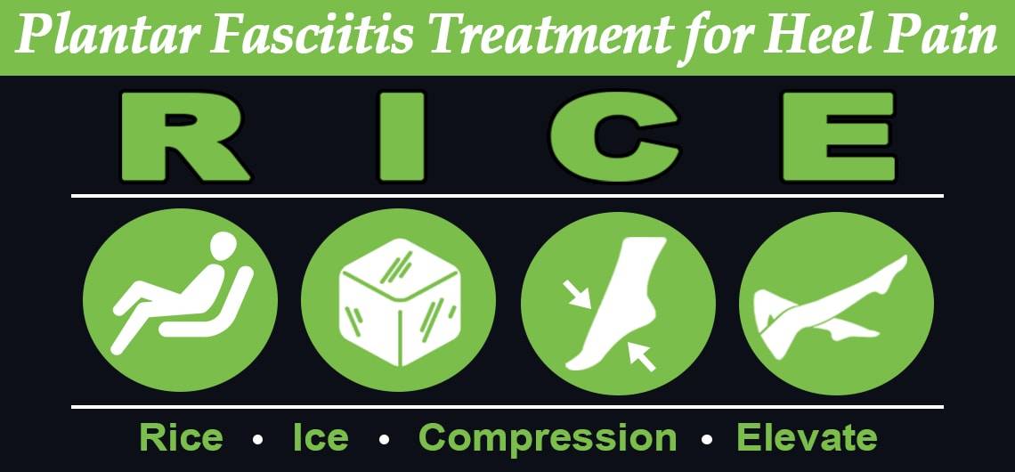 Plantar Fasciitis Treatment  RICE Method to Reduce You Heel Pain