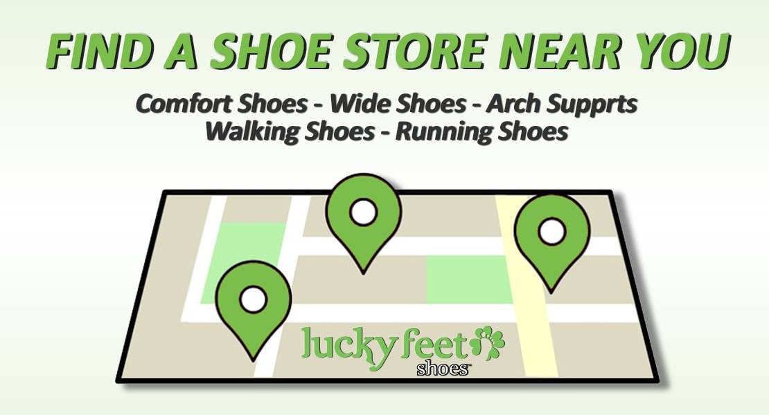 Find A Shoe Store Near Me  Comfort Shoes, Wide Shoes, Arch Supports,  Custom Orthotics, Walking Shoes, Running Shoes