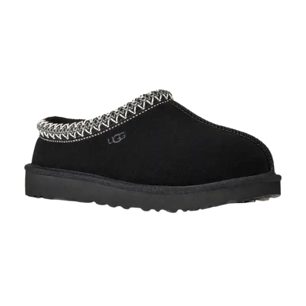UGG Tasman II Black Slip-On Shoes with Patterned Trim SIZE 11 UGG Tasman II Slipper (Men main image 4