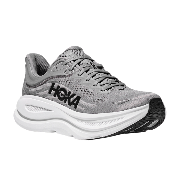 特別オファー Wide 9 Bondi Men's Hoka Galactic Grey Grey/Stellar スパイク・シューズ