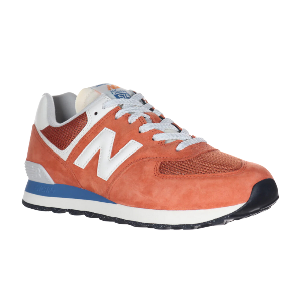New Balance 574 トレーニングシューズ オレンジ New Balance Unisex's 574 Infield Clay/Sea Salt