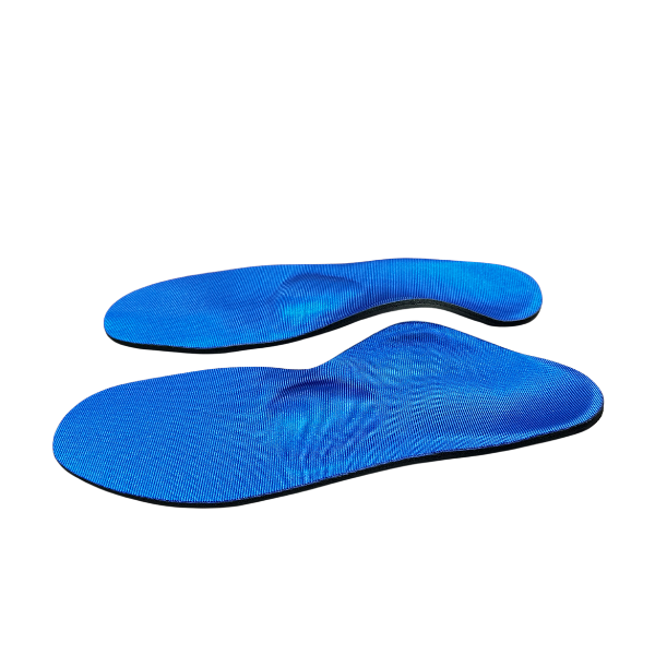 A pair of SOVELLA S3500 Comfort insoles with MET Sport Arch Supports and contoured arches provides excellent shock absorption, displayed on a white background.