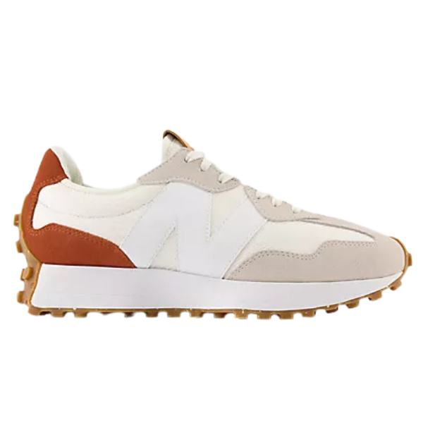 New Balance Women's 327 White/Brown