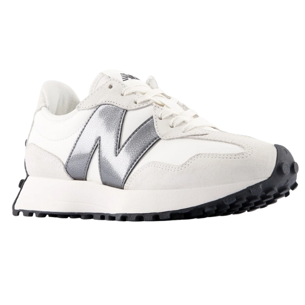 New Balance Women's 327 White/Castlerock