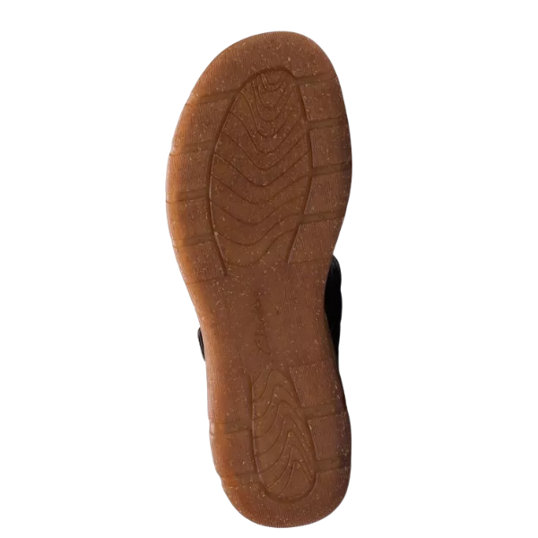 The CLARKS Orlene Jane Navy Leather Mary Jane features a comfortable, stylish sole—ideal for women's everyday casual wear.