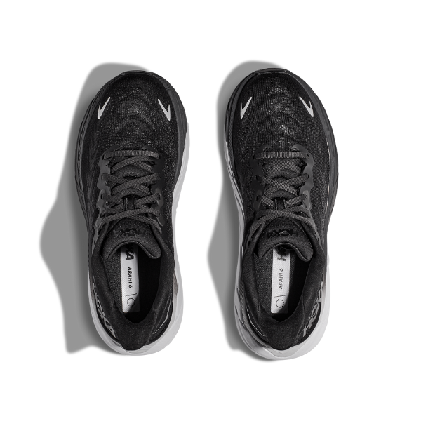 HOKA Men's Arahi 6 Wide Black/White