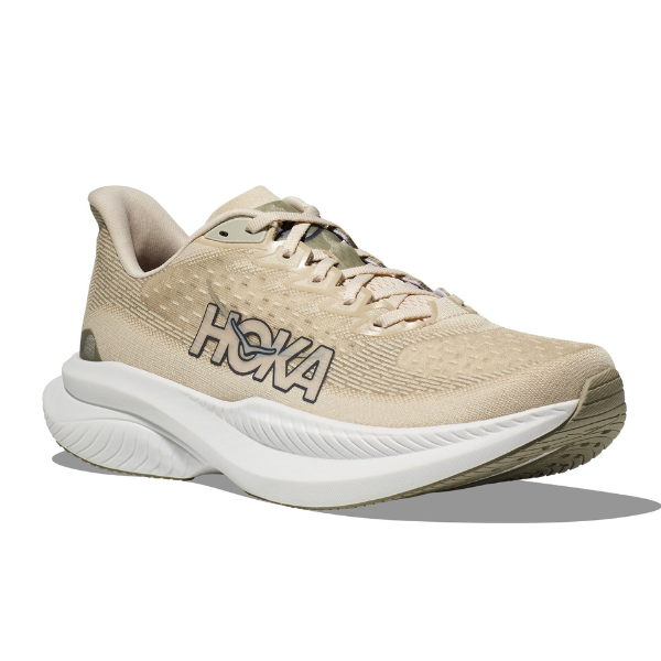 新品入荷 HOKA Men's Mach 6 (Medium Width) Beige/Oatmilk Barley シューズ