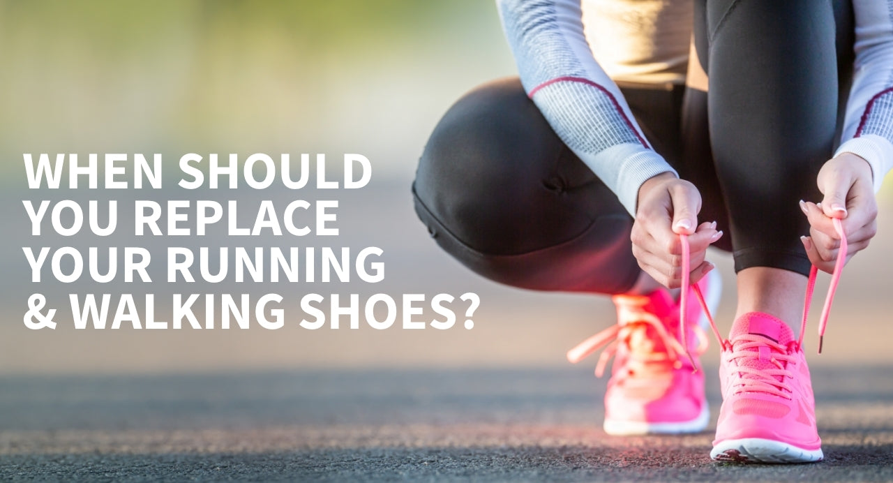 Replace my running and walking shoes
