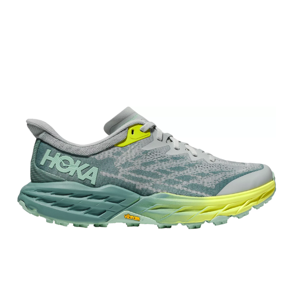 Hoka femenino speedgoat 5 ancho mercurio/enrejado