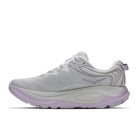 HOKA Women's Gaviota 6 Stardust/Mellow Lilac running shoe with H-Frame stability and a heel pull tab.