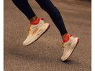 HOKA Women's Gaviota 6 Black/Black stability running shoe, H-Frame midsole and ghillie lacing, side profile.