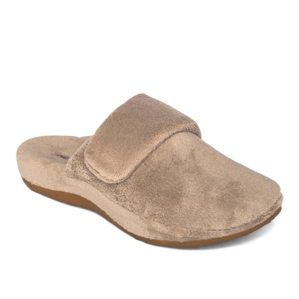 Aetrex Damen Mandy Slipper Kaffee