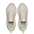 BROOKS Women's Ghost Trail Arctic Wolf/Rose/Nightlife TrailTack Green rubber outsole with 3mm lugs.