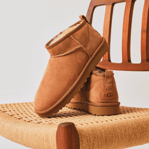 6. UGG Women's Classic Mini II Boot Chestnut