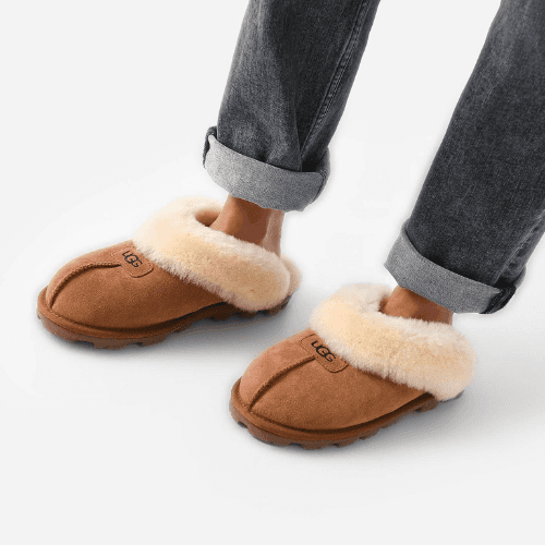 8. UGG Women's Coquette Slipper Chestnut