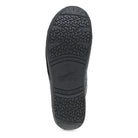 Outsole of the DANSKO Women's Zinnia Clog Black, patented slip-resistant rubber tread.