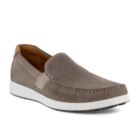 ECCO Herren S Lite Moc Warm Grau/Cognac