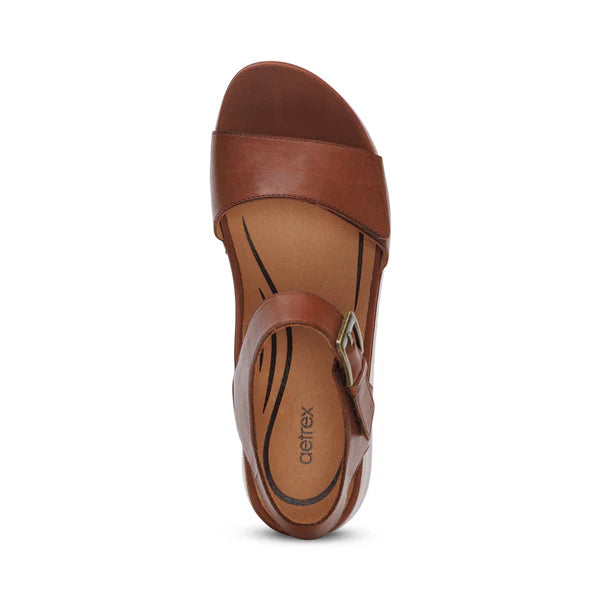 Aetrex Women's Ariel Dark Brown