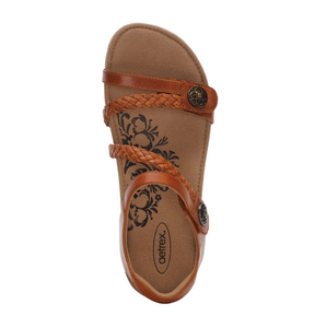 Aetrex Women's Jillian Cognac