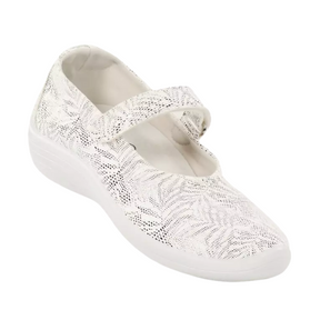 Arcopedico Women's Estrela White Palm