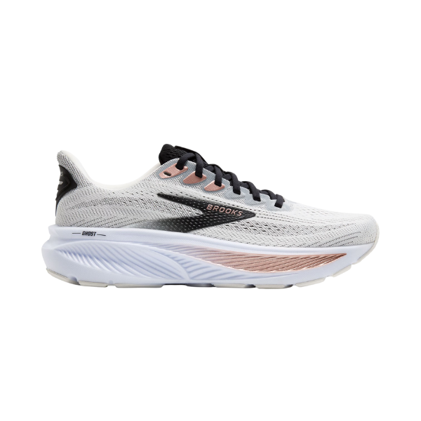 Brooks Women's Ghost 17 Wide White/Black 120431-105_