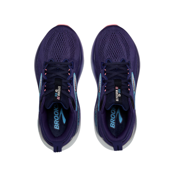 Brooks Women's Glycerin GTS 22 Wide Blue/White
