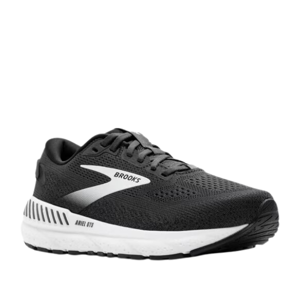 Brooks Womens Ariel GTS 24 Black/White Wide