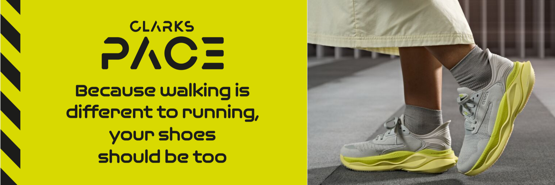 Women showcasing Clarks Pace