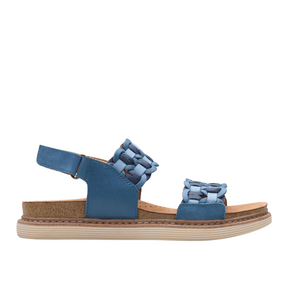 Clarks Women's Arwell Glide Wide Blue