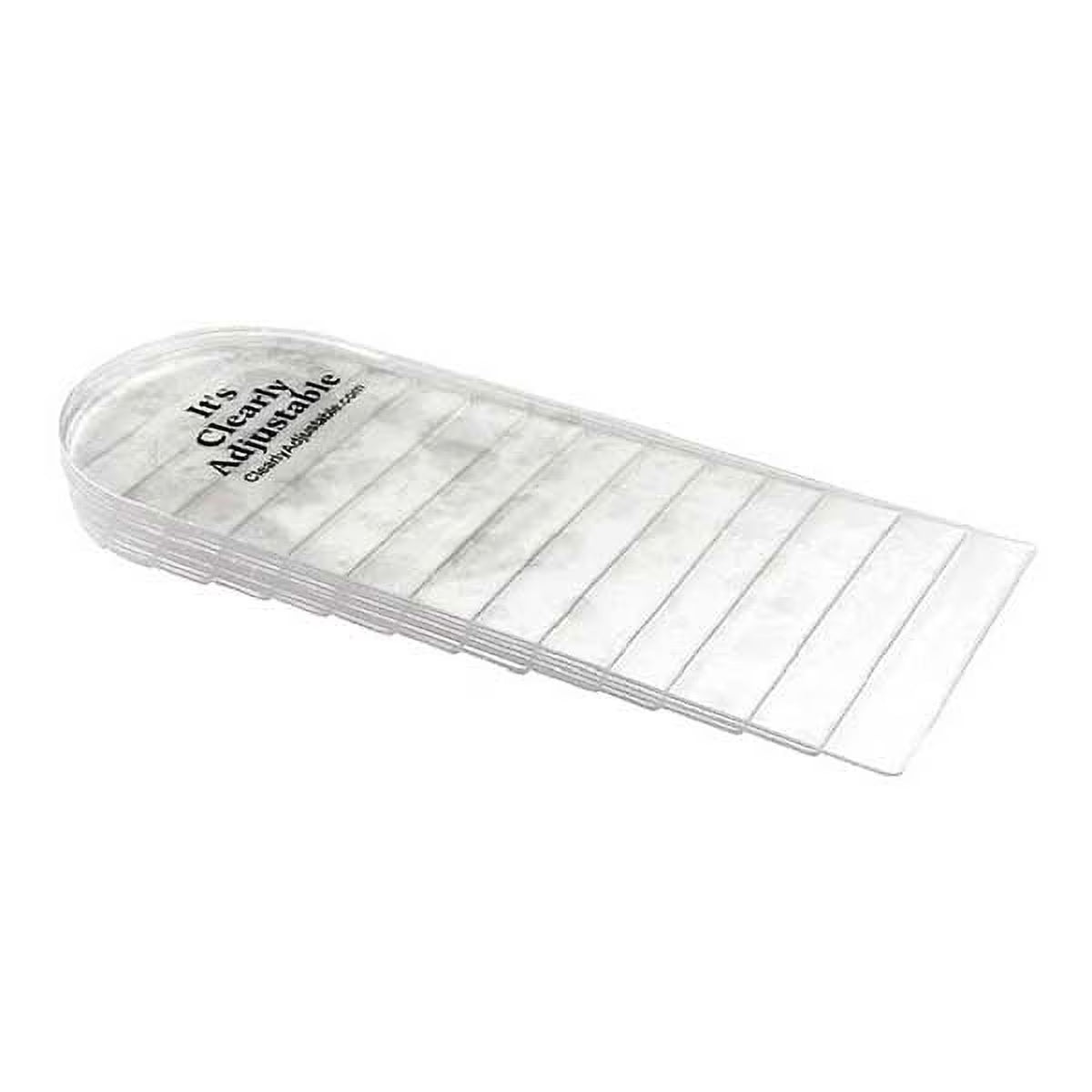 The BURTEN DIST Clearly Adjustable Heel Lift offers firm support and customizable height, providing short leg compensation and enhanced comfort in footwear.