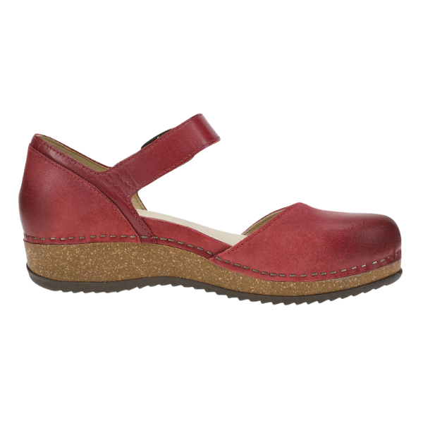 Dansko Women's Mae Red Suede