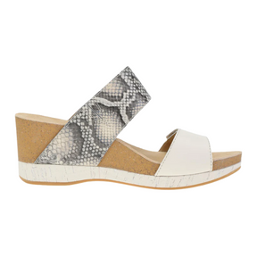 Dansko Women's Shannon Snake/Ivory Leather