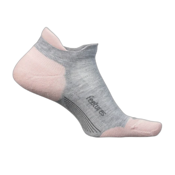 Feetures Unisex Elite Max Cushion No Show Tab Pink