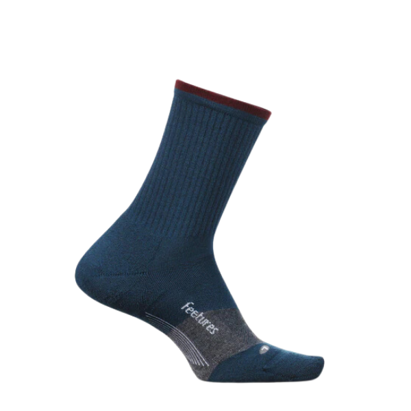 Feetures Trail Max Cushion Mini Crew Navy