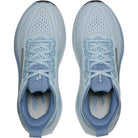 BROOKS Women's Glycerin GTS 23 Blue/Grey running shoe with GuideRails support, side profile view.