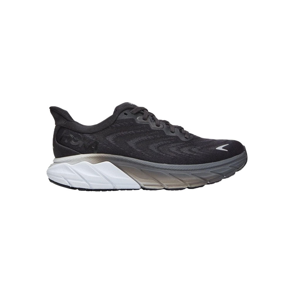 HOKA Womens's Arahi 6 Wide Black/White