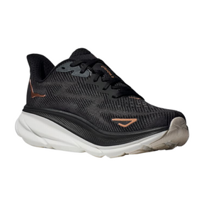 HOKA Women's Clifton 9 Wide Black/Gold