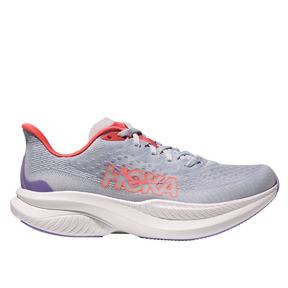 HOKA Women's Mach 6 Wide Grey/Orange