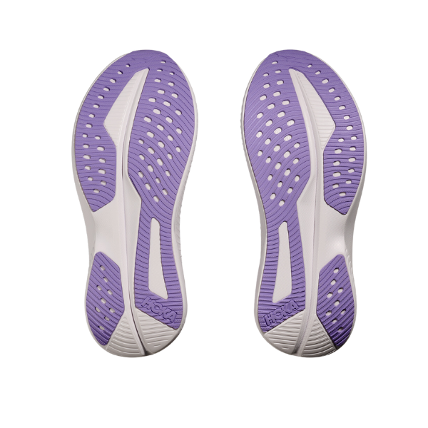 HOKA Women's Mach 6 Wide Grey/Orange