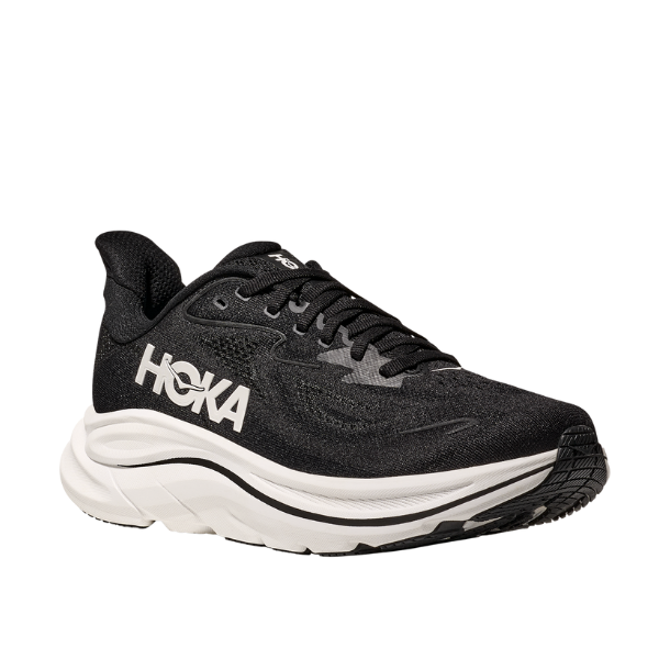 Hoka Men's Clifton 10 Wide Black/White