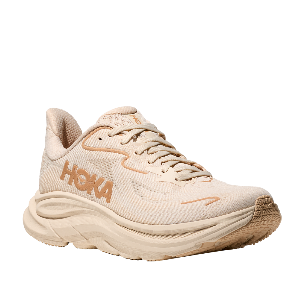 HOKA CLIFTON10WIDE 24.5レディーススニーカー Hoka Women's Clifton 10 Wide Vanilla – Lucky Feet Shoes