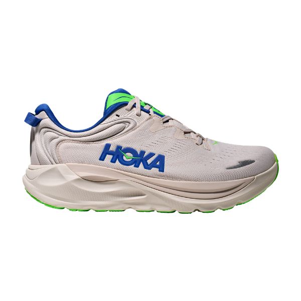 Hoka running shoe on a white background