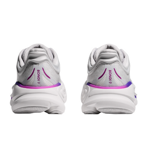 Hoka Women's Wide Bondi 9 Cosmic Grey/White