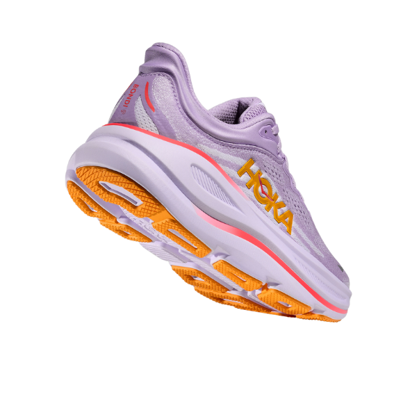 Hoka Women's Bondi 9 Wide Aster Flower / Starlight Glow