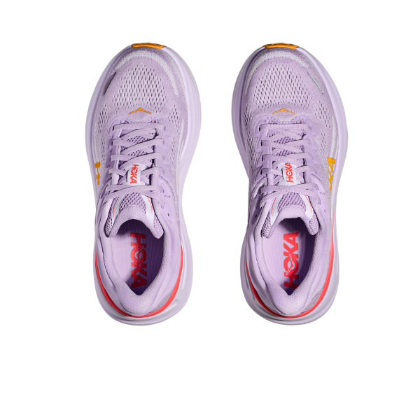 Hoka Women's Bondi 9 Wide Aster Flower / Starlight Glow