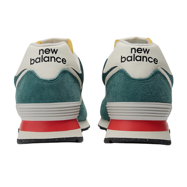 New Balance Unisex's 574 New Spruce/Sea Salt