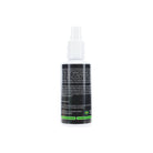 A spray bottle of LUCKY FEET SHOE Rain and Stain Protector with a black label, shown from the back on white.