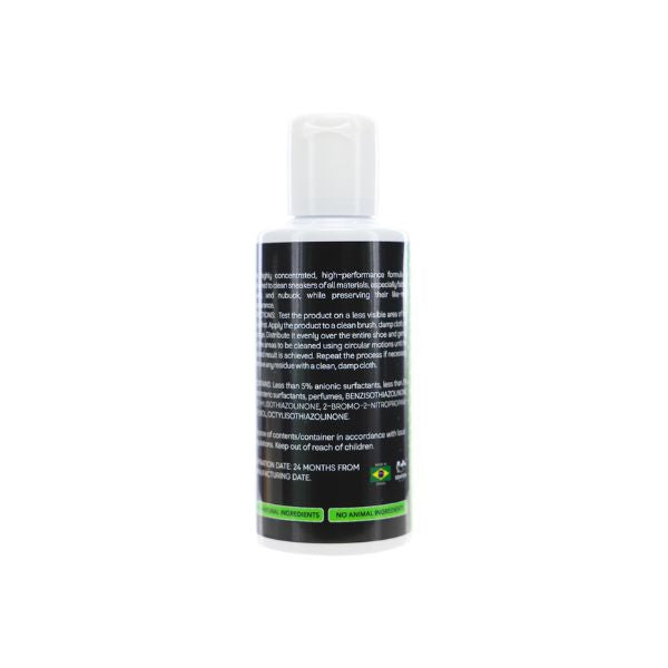 The LUCKY FEET SHOE Lfsss02 Sneaker Shampoo is a premium shoe-care product in a small plastic flip-top bottle.