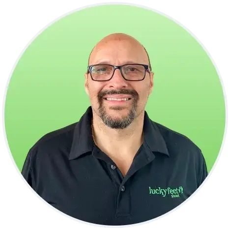 jerick sobie lucky feet shoes expert author